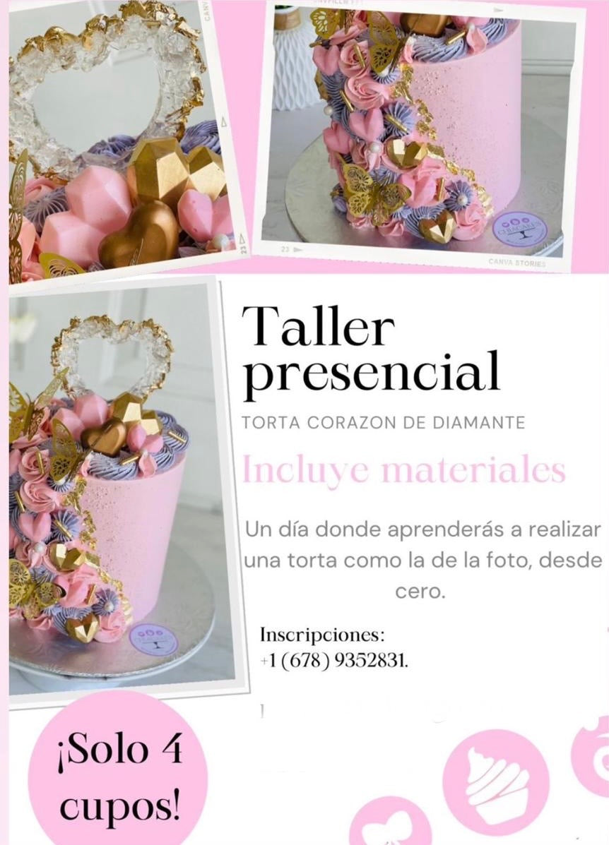 Taller: Torta Rosada