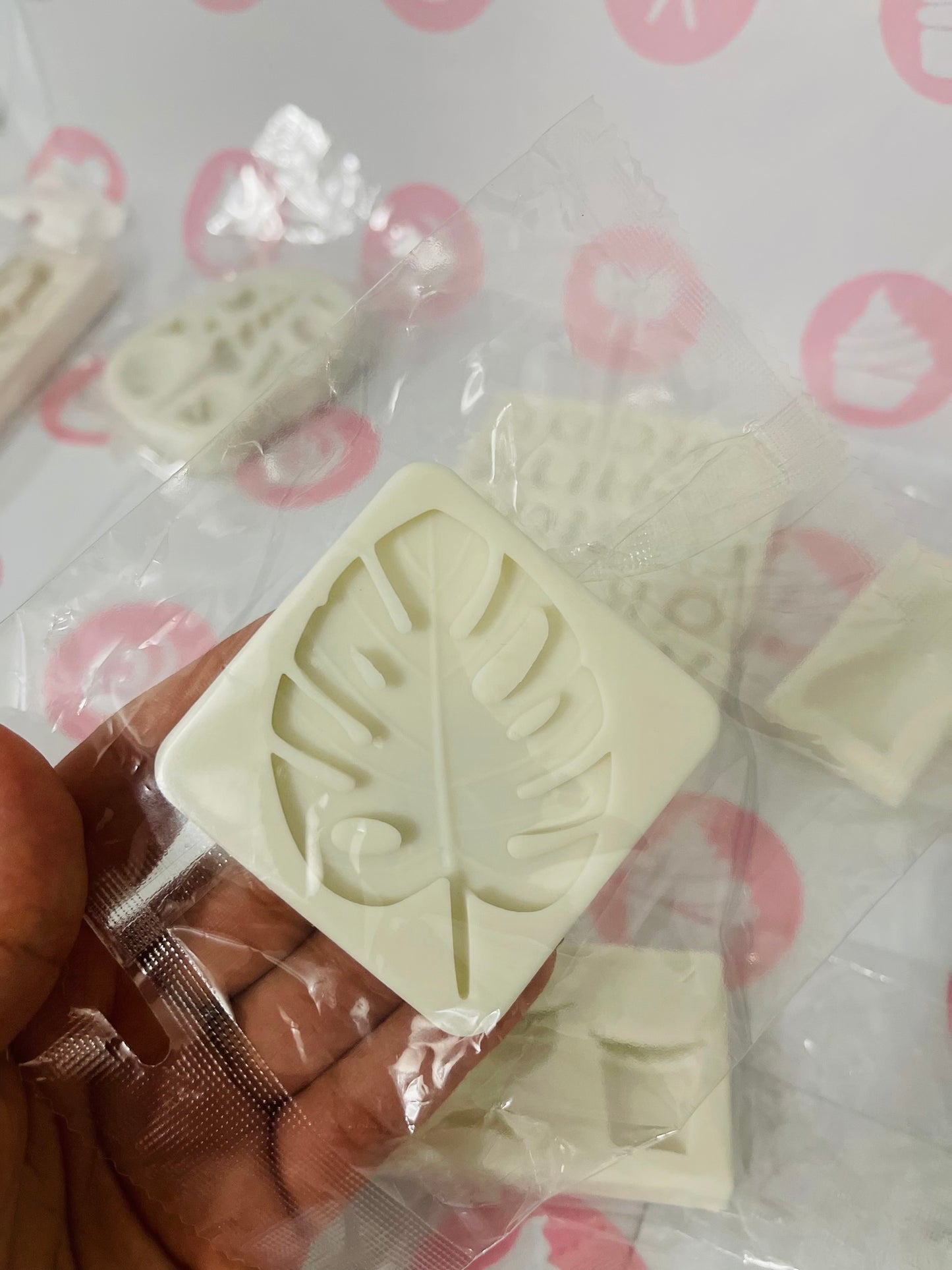 Molde para Fondant: En Forma de Hoja