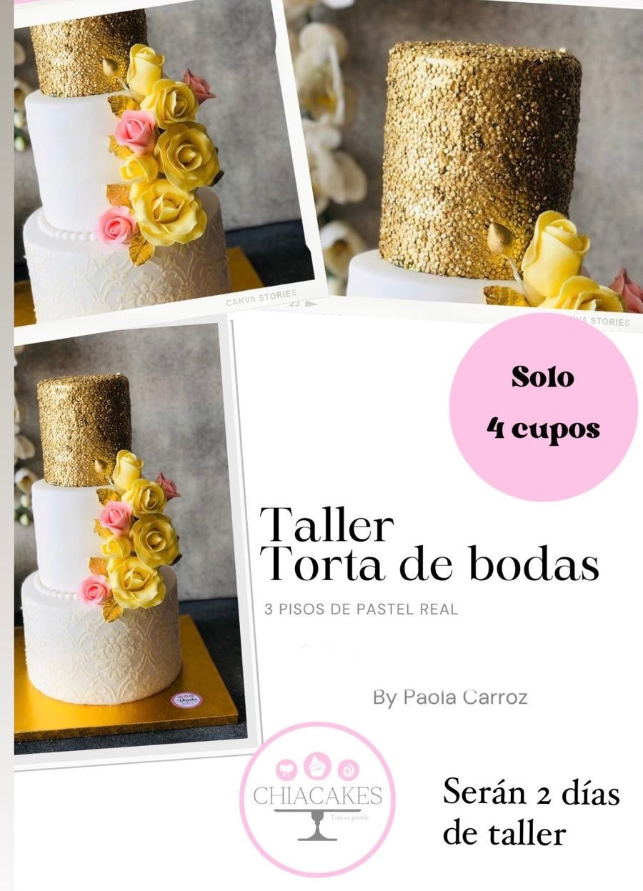 Taller: Torta de Bodas